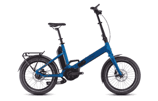 Cube Fold Hybrid Comfort 500 - 20 Zoll 500Wh 5N Faltrad - electricblue´n´reflect