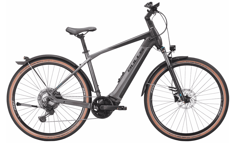 BULLS Cross Rider EVO 2 - 29 Zoll 750Wh 11K Diamant - black matt / grey matt
