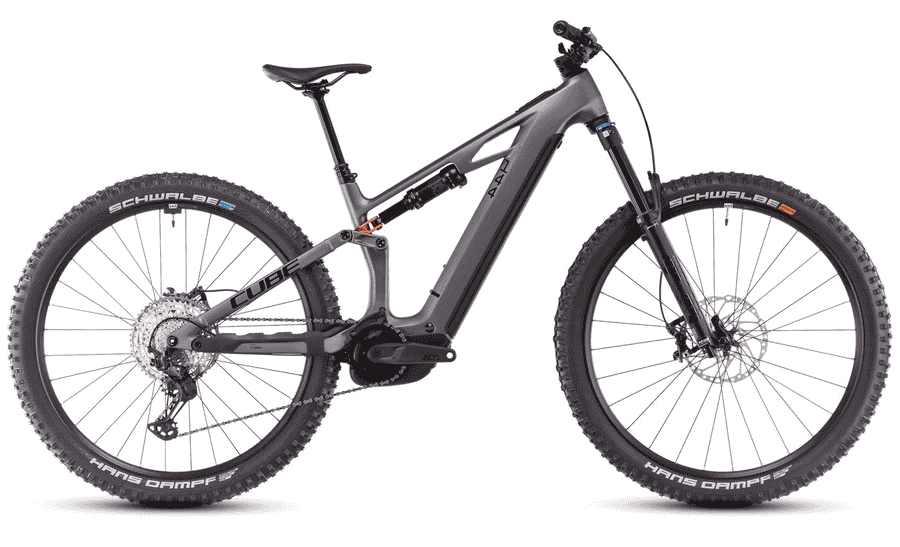Cube Stereo Hybrid ONE44 HPC SLX - 27.5 // 29 Zoll 800Wh 12K Fully - slabgrey´n´orange