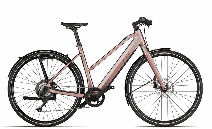 Riese und Müller UBN Seven touring - 28 Zoll 430Wh 11K Trapez - rose