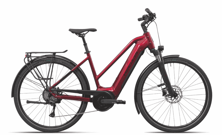 HERCULES Futura I-8 - 28 Zoll 625Wh 8K Trapez - ultimacy bordeaux-glossy