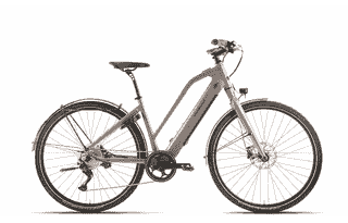 Velo de Ville 6TY Urban - 28 Zoll 430Wh 11K Trapez - Eco Grey