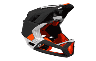 Fox Racing Proframe Helmet Blocked - black