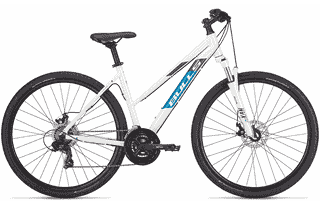 BULLS Wildcross - 28 Zoll 21K Trapez - white