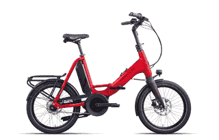 HERCULES Rob Fold F7 - 20 Zoll 400Wh 7N Faltrad - red metallic-glossy