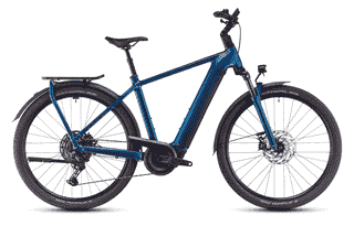 Cube Kathmandu Hybrid EX - 28 Zoll 800Wh 11K Diamant - electricblue´n´chrome