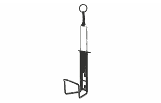 Fuxon Flaschenhalter für PET-Flaschen - schwarz