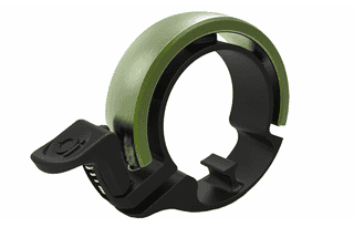 Knog Oi Classic Large Fahrradklingel - 23,8 bis 31,8mm - Black Olive