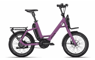 QIO EINS+ P-E Unisex - 20 Zoll 545Wh Enviolo Compact - dark violett matt