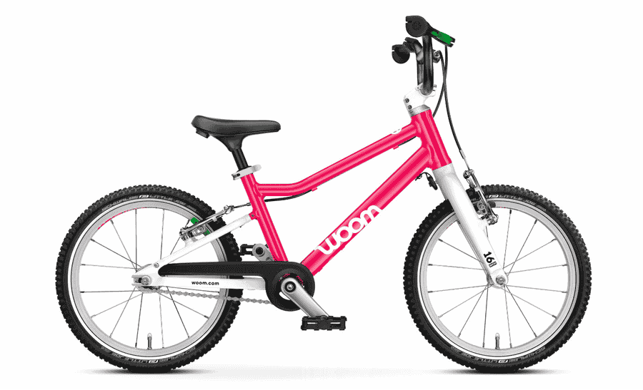 Woom GO 3 - 16 Zoll Diamant 1K - hot pink