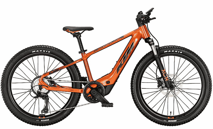 KTM MACINA MINI ME SX 24 - 24 Zoll 400Wh 8K Diamant - burnt orange (dark orange+orange)
