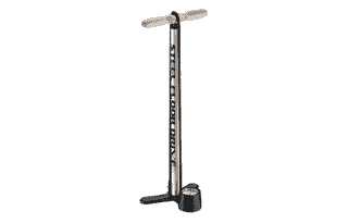 Lezyne Standluftpumpe Steel Floor, Drive, silber m Kompressoren - Luftpumpe