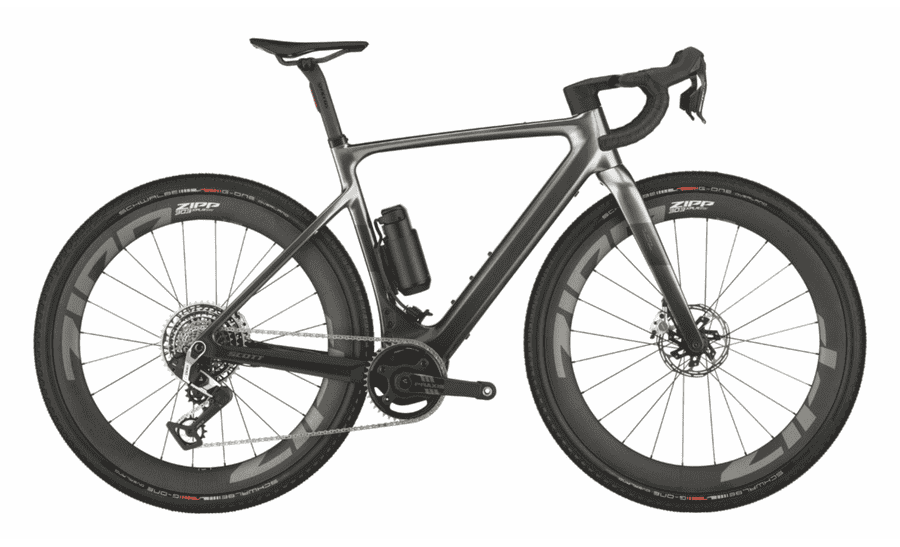 Scott Solace Gravel Ultimate - 28 Zoll 13K Diamant - chrome silver