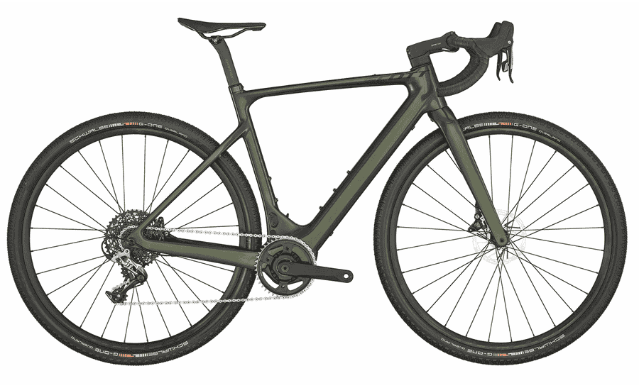 Scott Solace Gravel eRIDE 30 - 28 Zoll 360Wh 11K Diamant - prism olive green