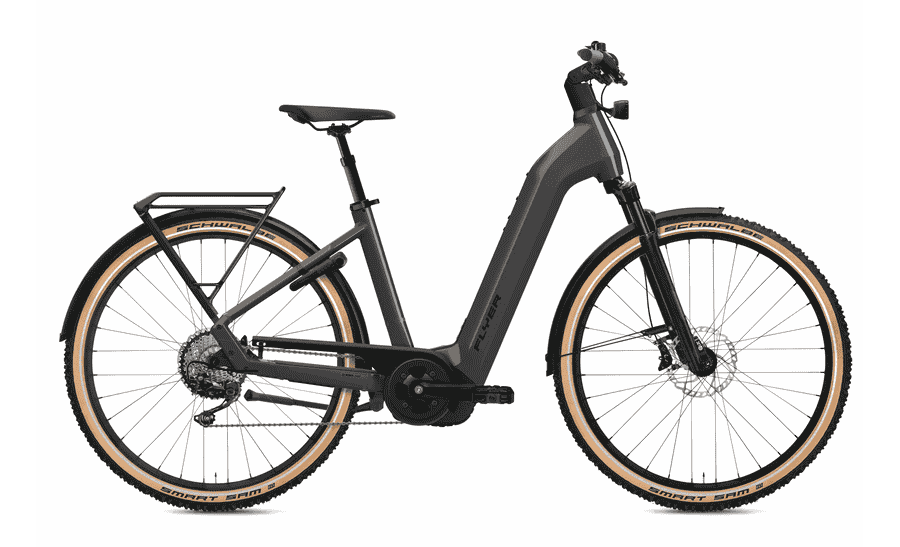 FLYER Gotour 7.12 CX - 28 Zoll 750Wh 10K Wave - Cold Anthracite