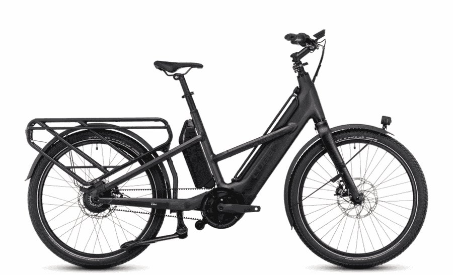 Cube Longtail Hybrid 725 - 26 Zoll 725Wh Enviolo Lastenrad - grey 'n' reflex