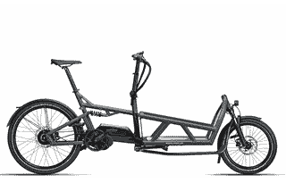 Riese und Müller Load 60 vario - 20/26 Zoll 1000Wh Enviolo Lastenrad - coal grey matt