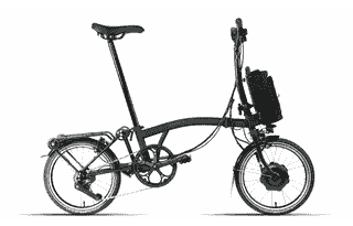 Brompton C-Line Electric Urban 4-speed - Typ H - 16 Zoll 300Wh 4K Faltrad - Racing Green