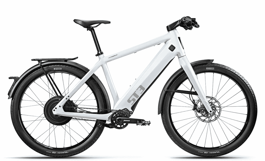 Stromer ST3 Pinion ABS - 27,5 Zoll 983Wh Pinion Diamant - cool white