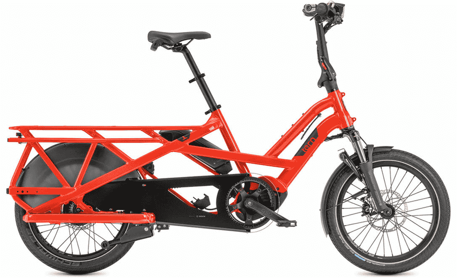 Tern GSD 00 - 20 Zoll 500Wh Enviolo Lastenrad - gloss tobasco