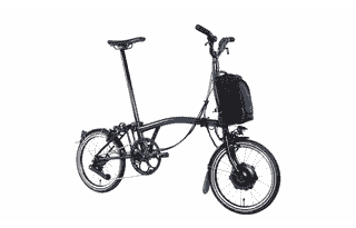 Brompton P-Line Electric Urban 4-speed - Typ H - 16 Zoll 300Wh 4K Faltrad - Bolt Blue Lacquer