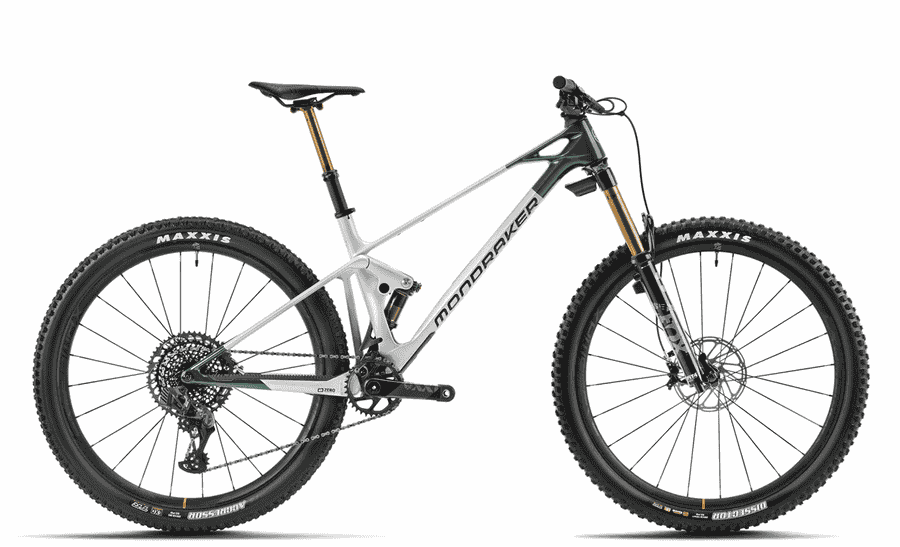 Mondraker Raze Carbon RR SL - 29 Zoll 12K Fully - Silver/Green