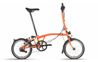 Brompton C-Line Explore - Typ H - 16 Zoll 6N Faltrad - Sunset Orange