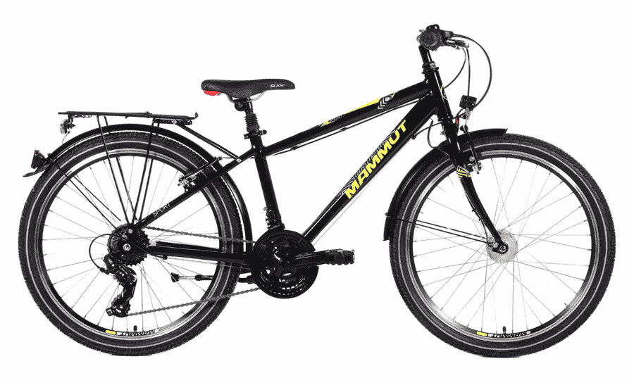 Mammut Manni Sport - 24 Zoll 21K Diamant - Black