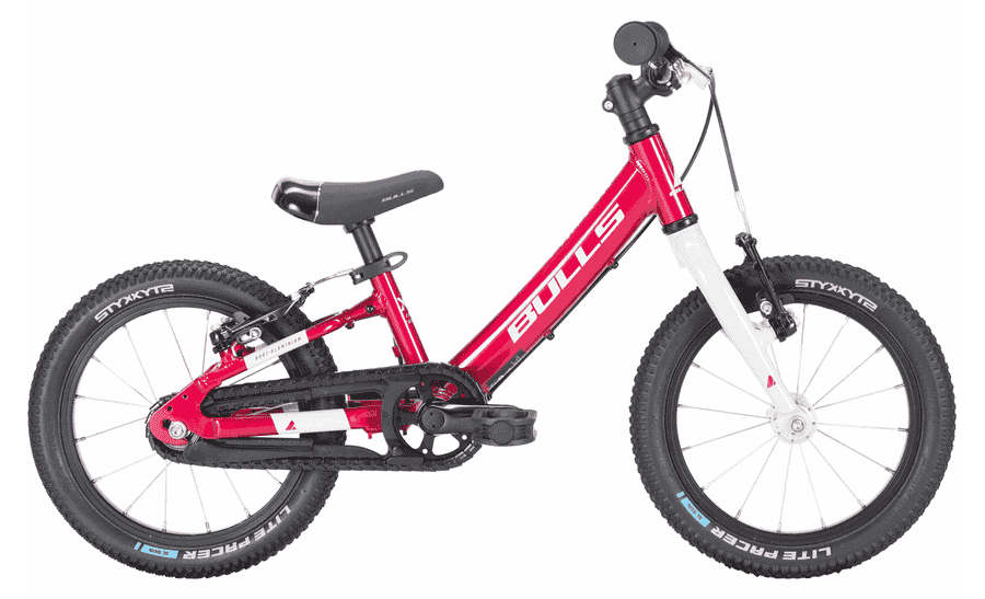 BULLS Tokee Lite 14 - 14 Zoll 1K-RT Wave - rouge red