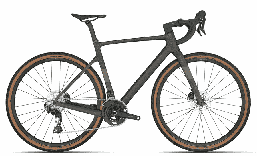 Scott Addict Gravel 40 - 28 Zoll  24K Diamant - Carbon Black