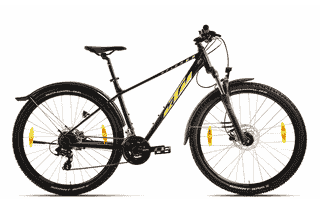 KTM XPLORER STREET 27 - 27.5 Zoll 24K Diamant - Black Matt Green Lime
