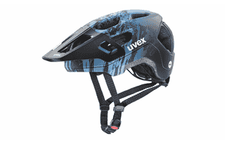 Uvex react Jr. MIPS - Junioren MTB Helm -  Azure Deep Space Matt