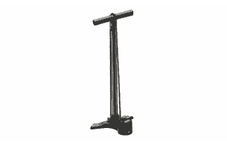 Lezyne Macro Floor Drive Digital - schwarz
