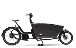 Urban Arrow FamilyNext Pro - 20/ 26 Zoll 545Wh Enviolo Lastenrad - schwarz
