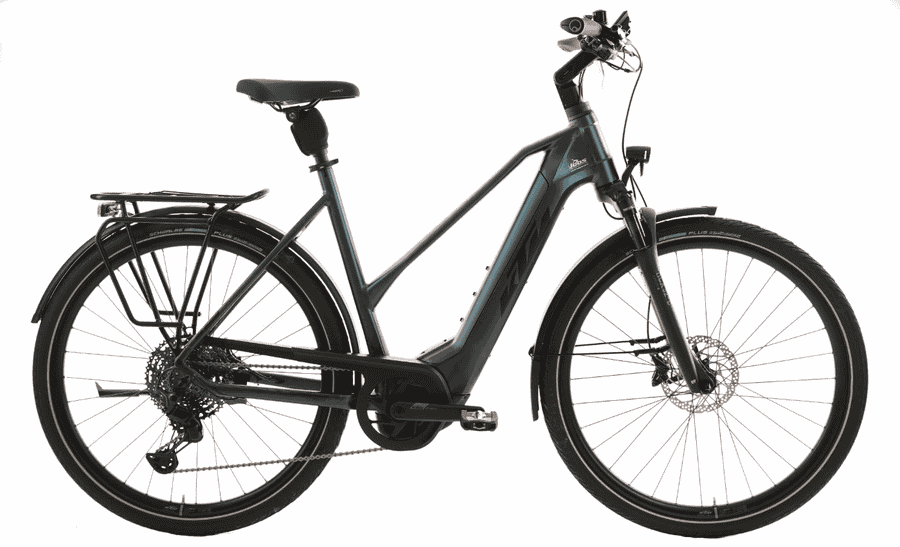 KTM Macina Premium - 28 Zoll 750Wh 11K Trapez - Greenpurpleflip Matt