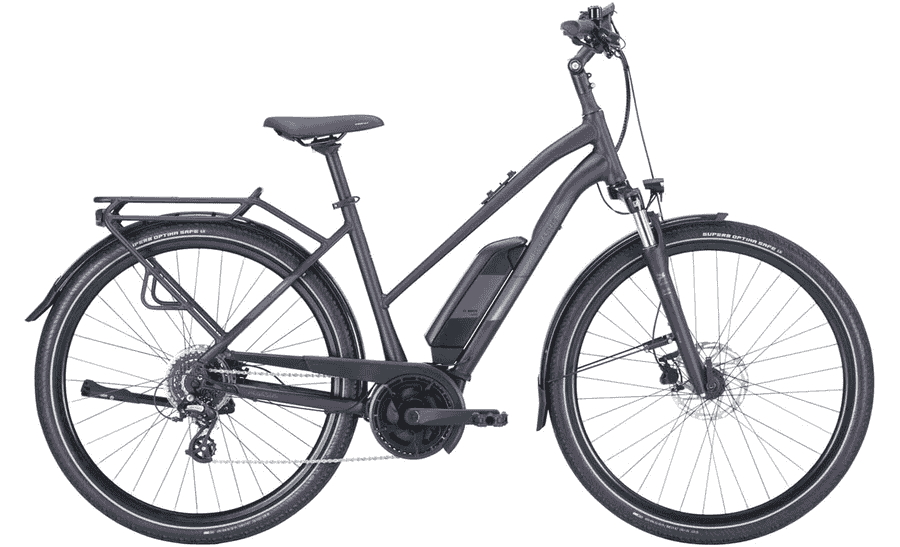 PEGASUS Solero E8 Plus - 28 Zoll 500Wh 8K Trapez - deep berry