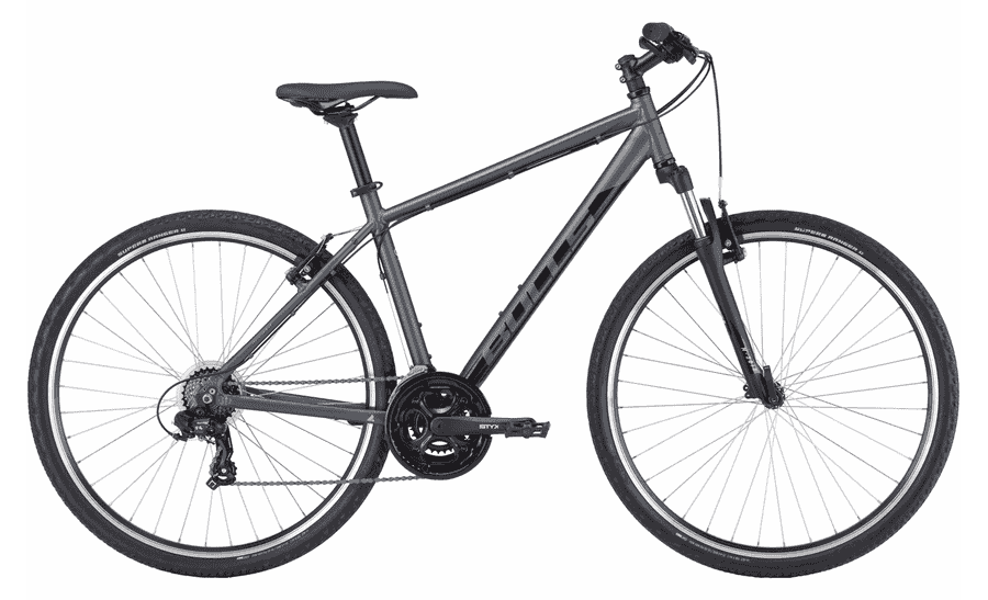 BULLS Pulsar Cross - 28 Zoll 21K Diamant - grey matt