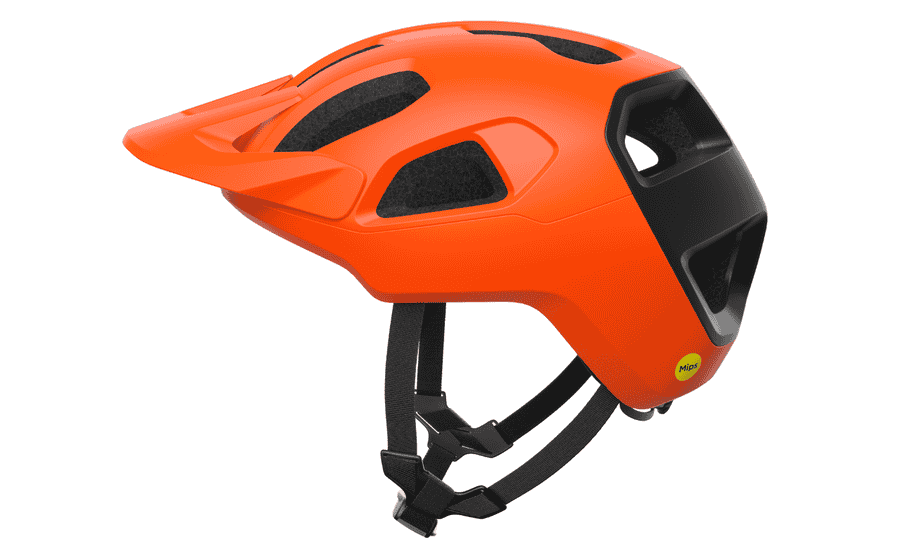 POC Cularis - Fluorescent Orange/ Uranium Black