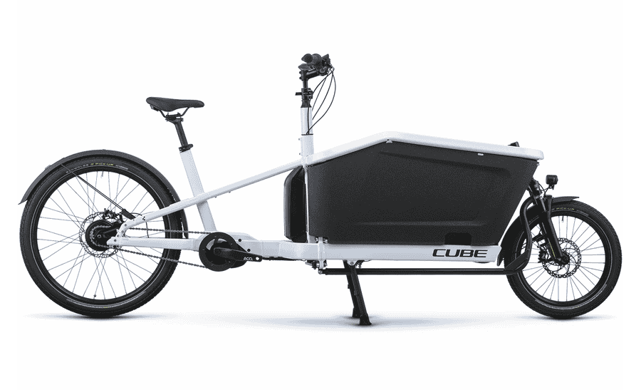 Cube Cargo Dual Hybrid 1000 - 20/27.5 Zoll 1000Wh Enviolo Diamant - flashwhite´n´black