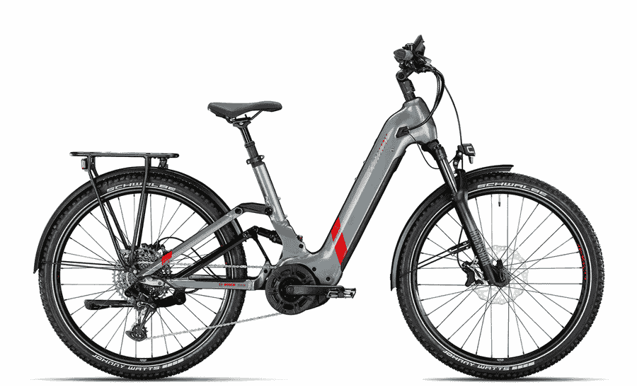 Conway Cairon SUV FS 5.7 - 27.5 Zoll 625Wh 12K Wave - shadowgrey metallic / red metallic