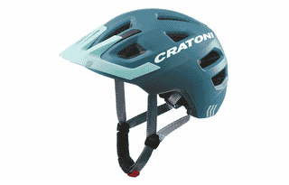 Cratoni Maxster Pro Kinderhelm - steel blue matt