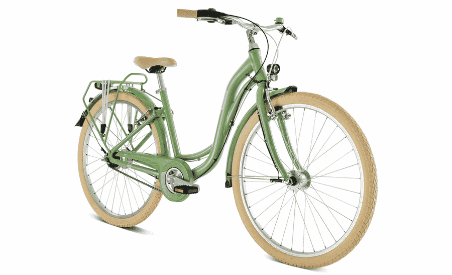 PUKY SKYRIDE 26-7 CLASSIC - 26 Zoll 7N Wave - retro green