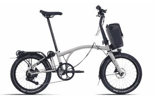 Brompton G Line Electric - 20 Zoll 345Wh 4K Faltrad - Traildust White