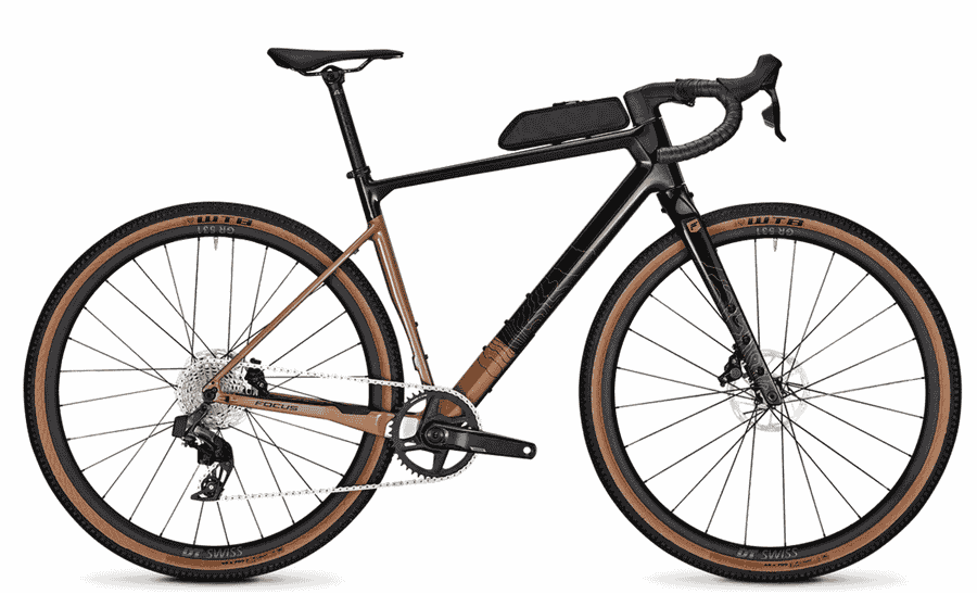 Focus ATLAS 8.0 - 28 Zoll 24K Diamant - Carbonraw glossy/ Goldrush glossy