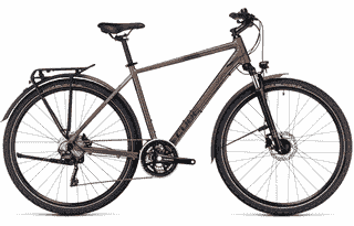 Cube Nature Pro Allroad - 28 Zoll 30K Diamant - gold´n´black