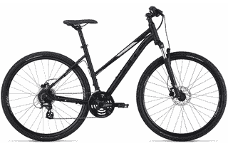 BULLS Crossbike 1 - 28 Zoll 24K Trapez - black matt