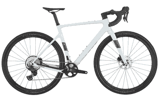 Scott Addict Gravel 40 - 28 Zoll 12K Diamant - mineral grey