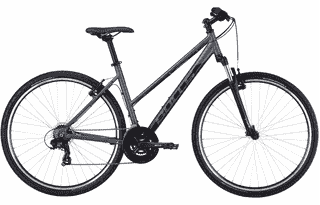 BULLS Pulsar Cross - 28 Zoll 21K Trapez - grey matt