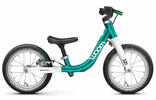 Woom GO 1 - 12 Zoll Laufrad - metallic turquoise
