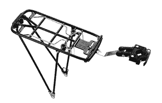 Pletscher Quick Rack 26" System Gepäckträger - schwarz